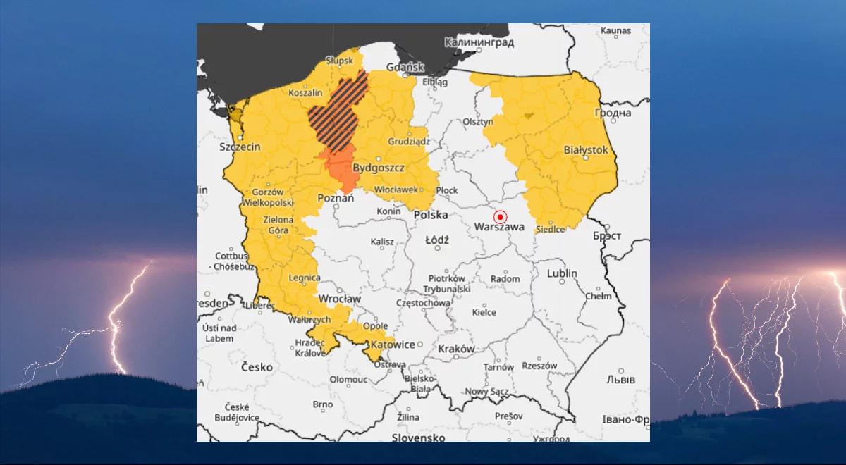 Uwaga! IMGW ostrzega przed burzami z gradem. Sprawdź, gdzie obowiązują alerty