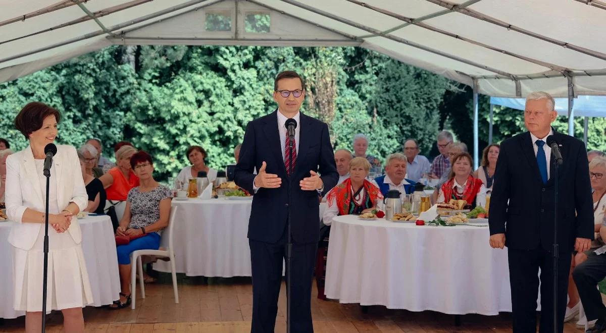 Premier Morawiecki: wypłata 14. emerytury rozpocznie się już w pierwszej połowie września