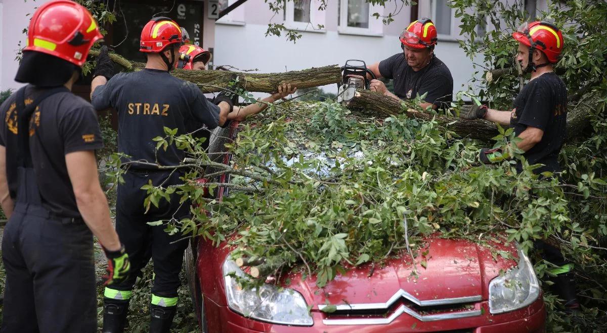 Front burzowy nad Polską. Setki interwencji strażaków