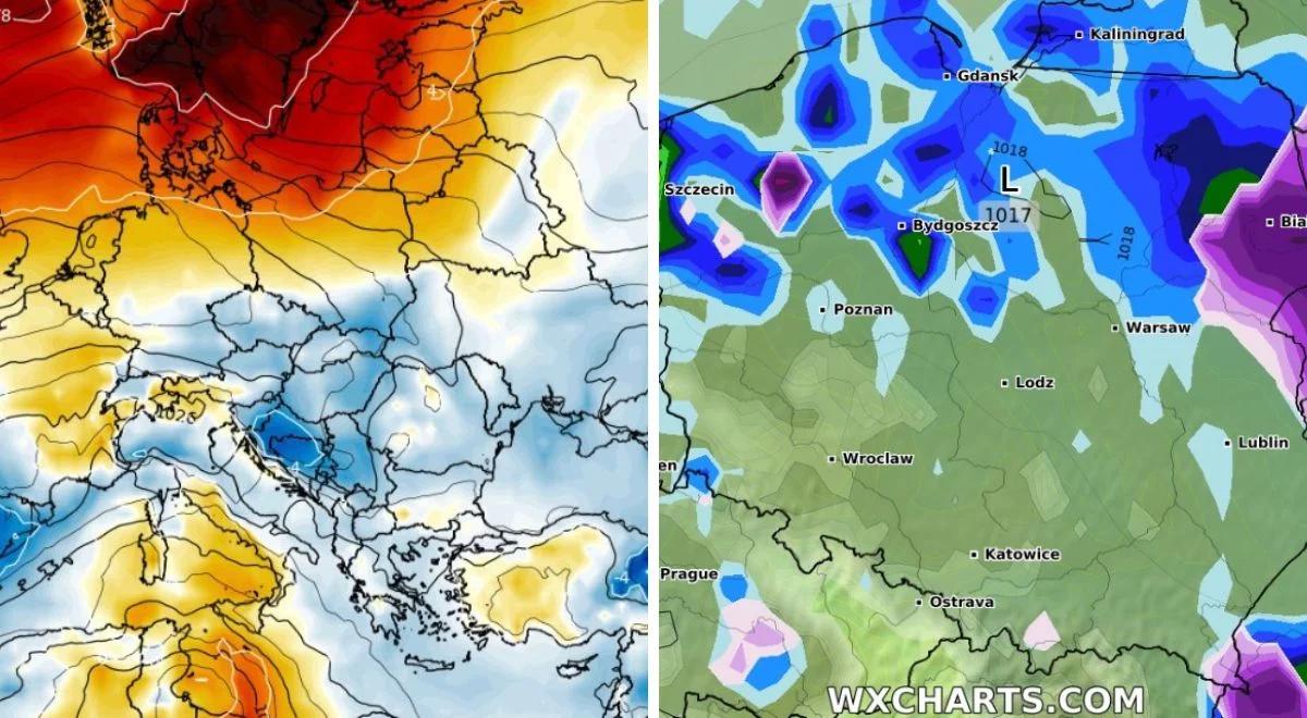 To będzie pogodowy rollercoaster. Duże zmiany w zaledwie kilka dni