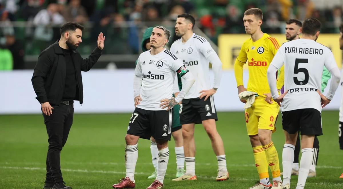 Ekstraklasa. Goncalo Feio pierwszy raz stanął przed "Żyletą". Legię pożegnały gwizdy