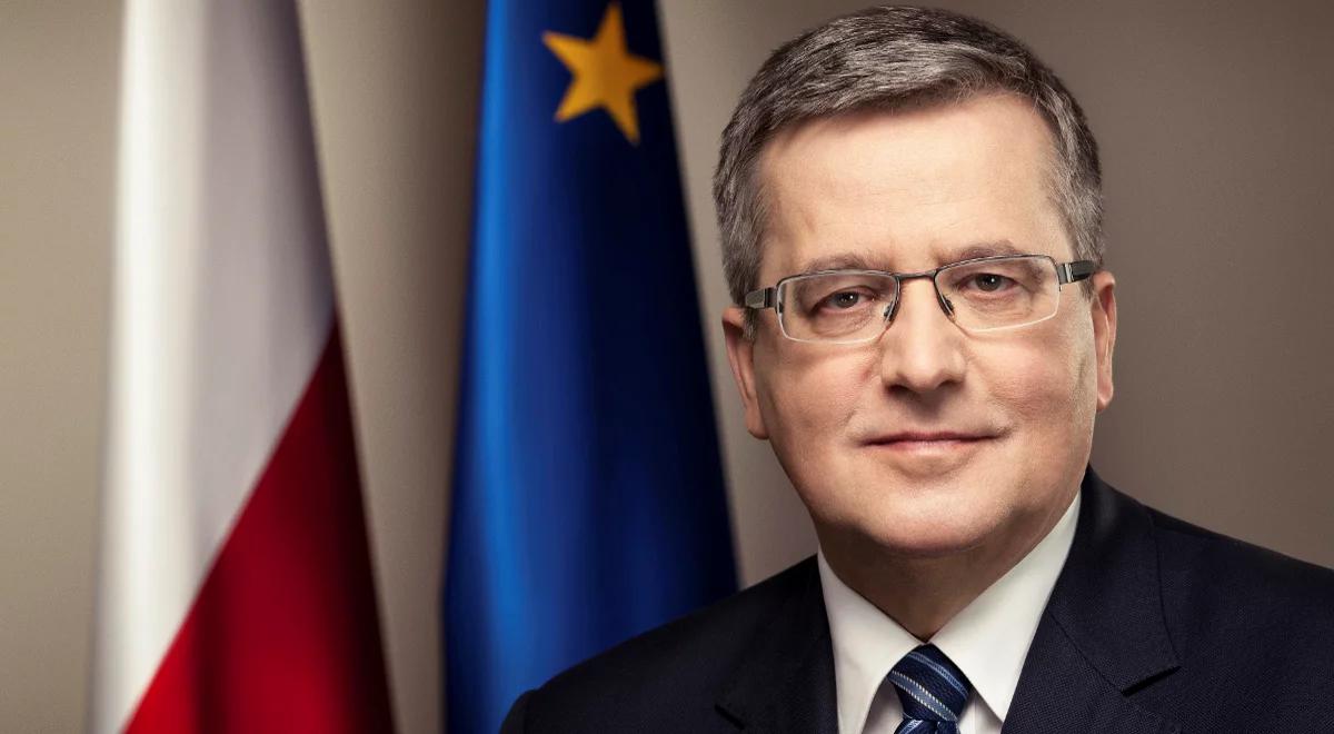 Bronisław Komorowski: wspieranie Ukrainy leży w polskim interesie