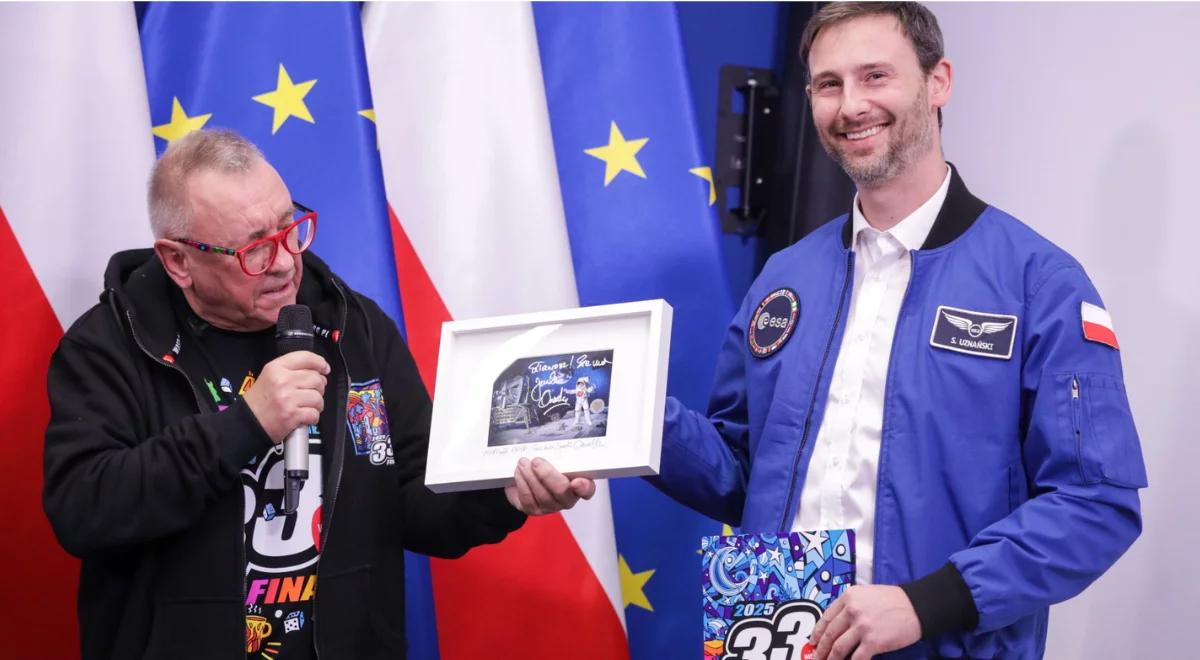 Serduszko WOŚP poleci w kosmos z polskim astronautą. "Ogromny zaszczyt" 