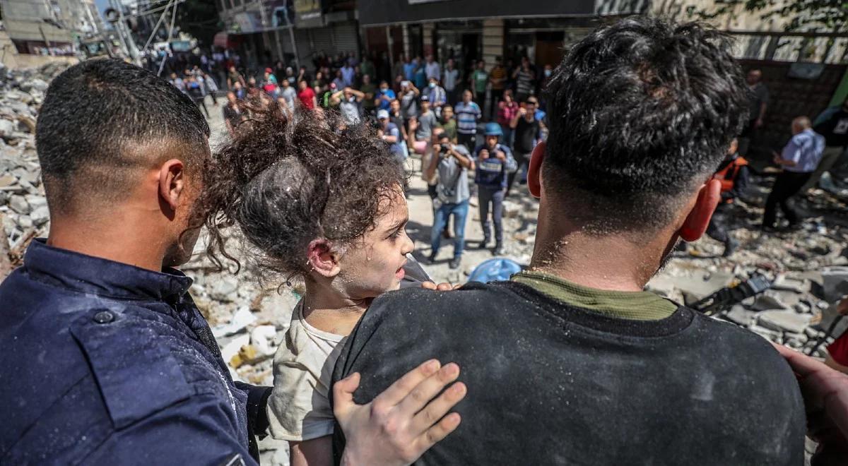 Pomoc humanitarna dla Strefy Gazy. Czerwony Krzyż wysłał swoich przedstawicieli