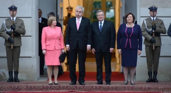 Prezydent Czech w Polsce