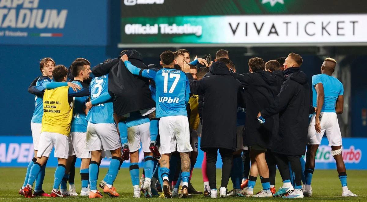 Serie A: pewna wygrana Napoli z Sassuolo! Drużyna z Polakami w składzie zdecydowanym liderem