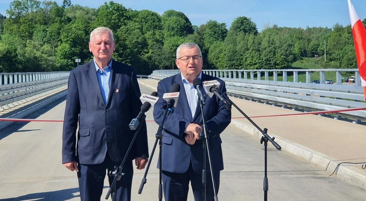 Most w Przysiekach na Podkarpaciu został otwarty. "Inwestycja ma charakter lokalny jak i regionalny"