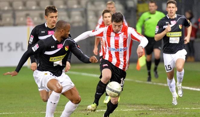 Ekstraklasa: Cracovia - Jagiellonia Białystok. "Pasy" wreszcie zwycięskie