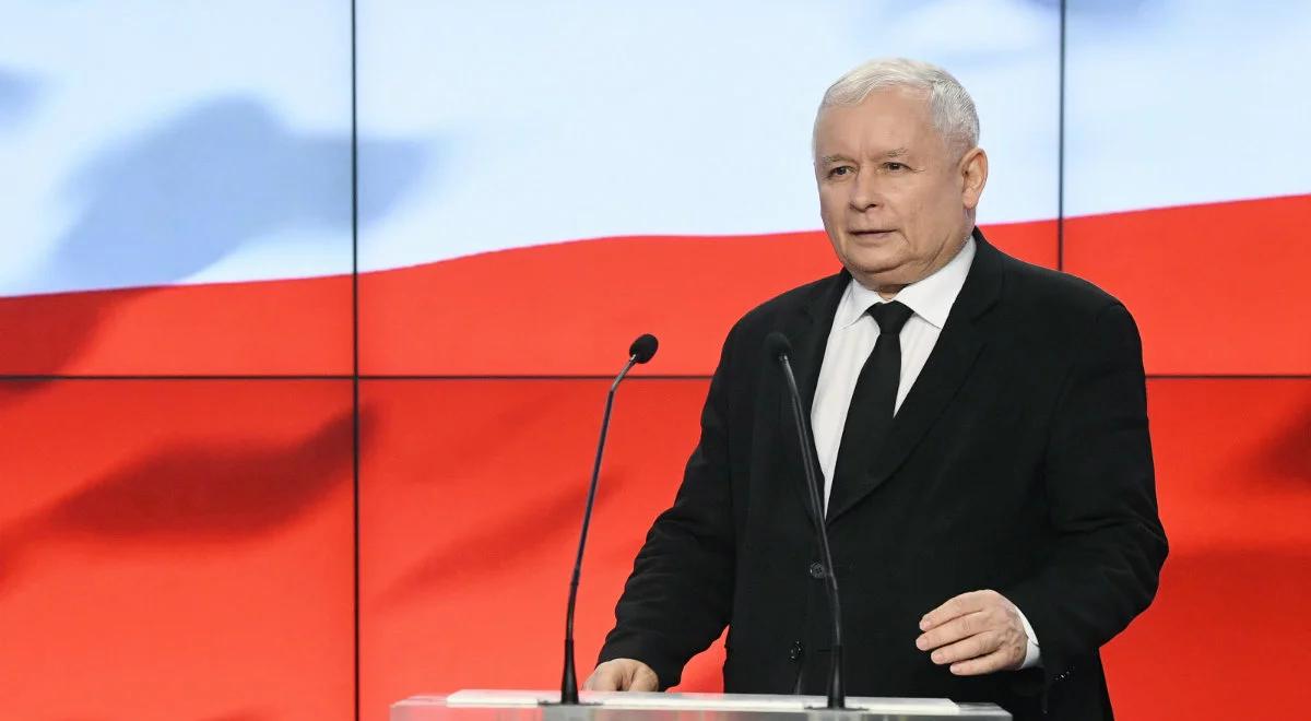 Prezes PiS: sprawę ustawy degradacyjnej uznaliśmy w tym momencie za zamkniętą