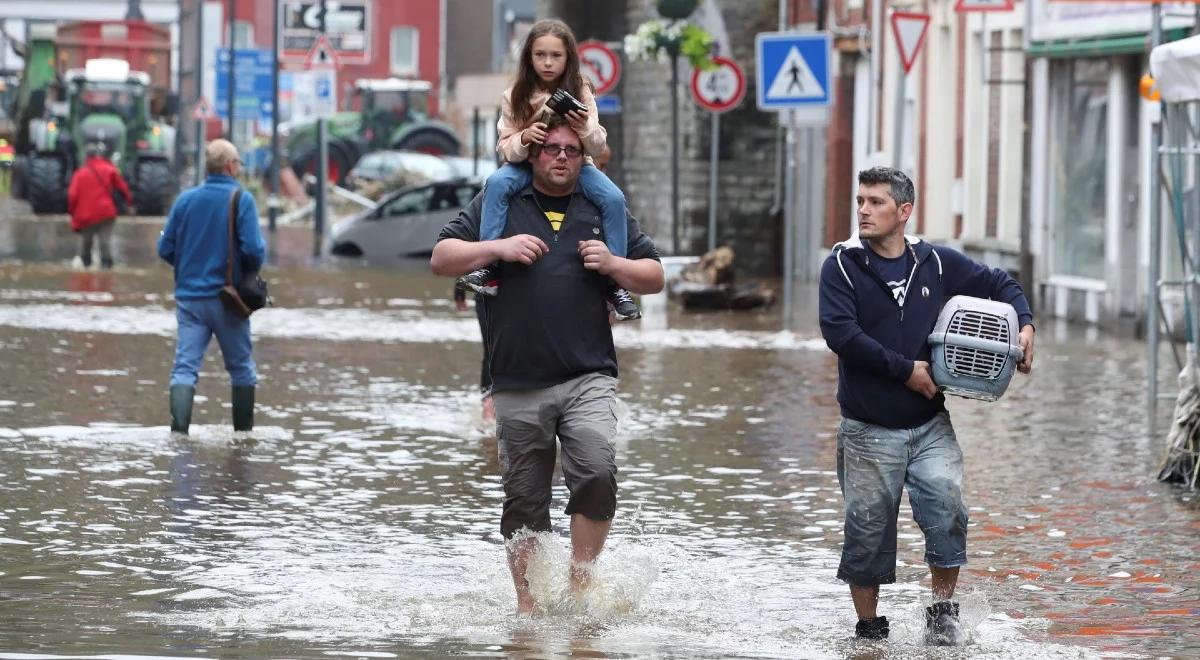 Powodzie w Belgii. Do 37 wzrosła liczba ofiar śmiertelnych, 473 osoby uznano za zaginione