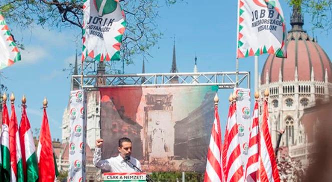 Jobbik zorganizował antysemicki wiec w Budapeszcie