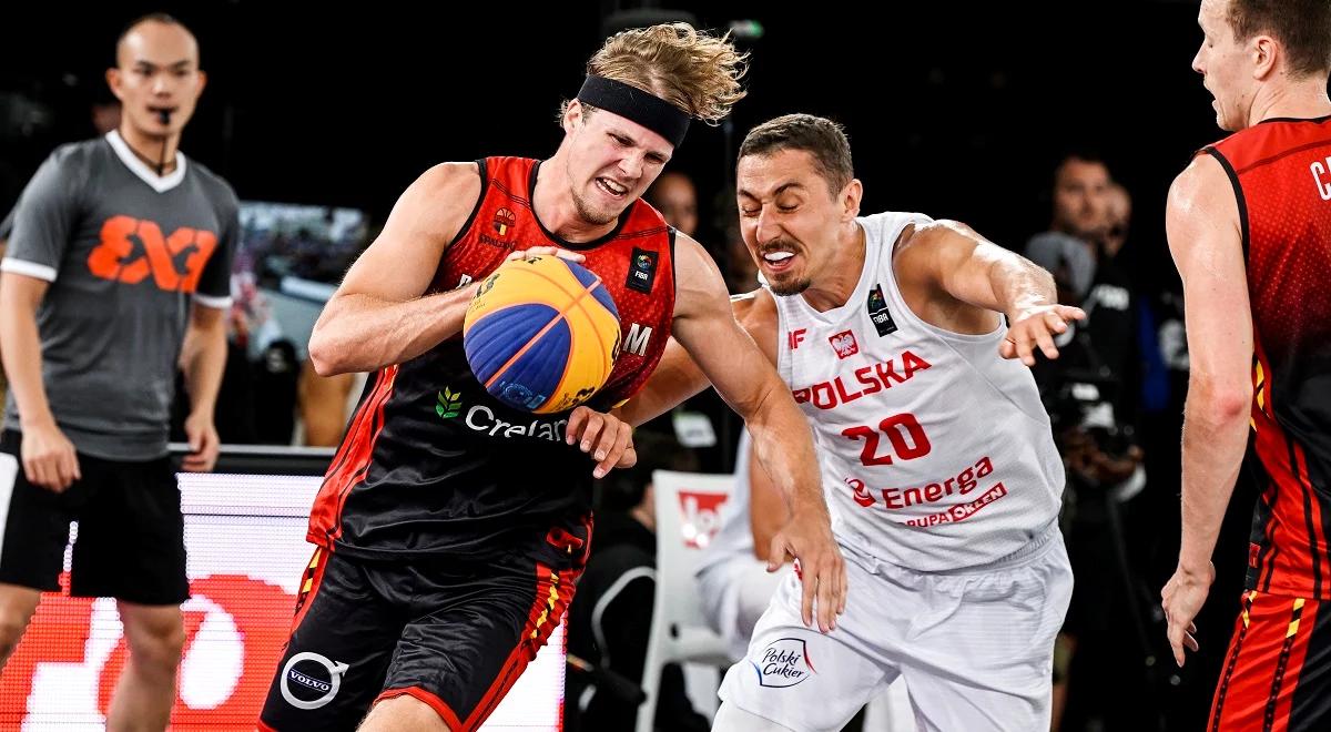 MŚ w koszykówce 3x3: reprezentacja Polski odpada w ćwierćfinale. Belgia okazała się za mocna