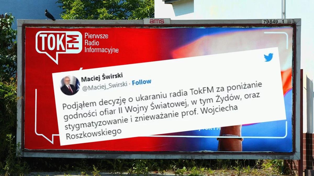 "Treści nawołujące do nienawiści i dyskryminujące". Nadawca TOK FM ukarany przez KRRiT