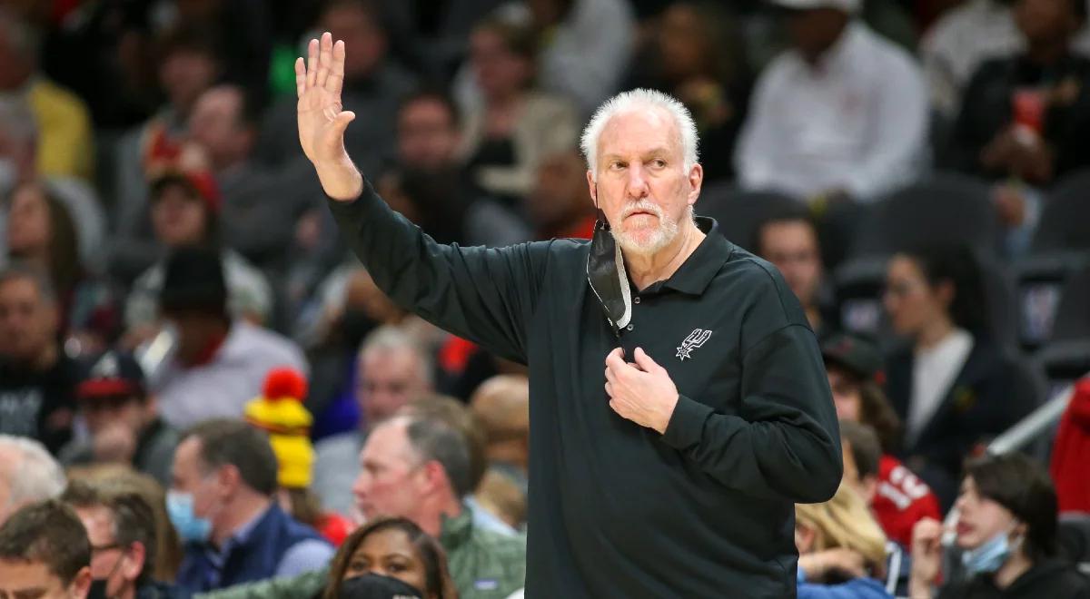 NBA: kolejny rekord legendy. Gregg Popovich na szczycie listy wszech czasów