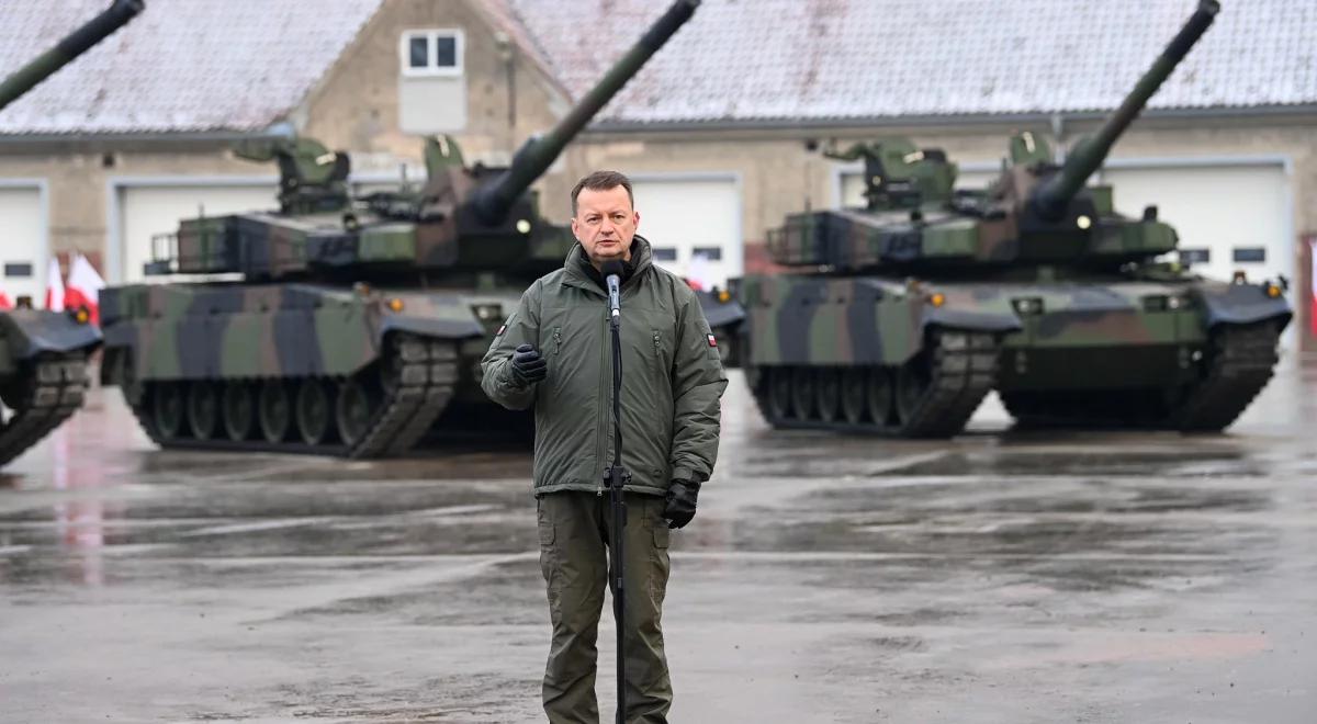Szef MON: wzmacniamy Wojsko Polskie, powołujemy do życia 1 Dywizję Piechoty Legionów