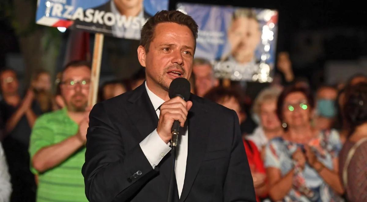 Dziennikarz zadał pytanie o ścieki zrzucane do Wisły. Trzaskowski bagatelizuje problem