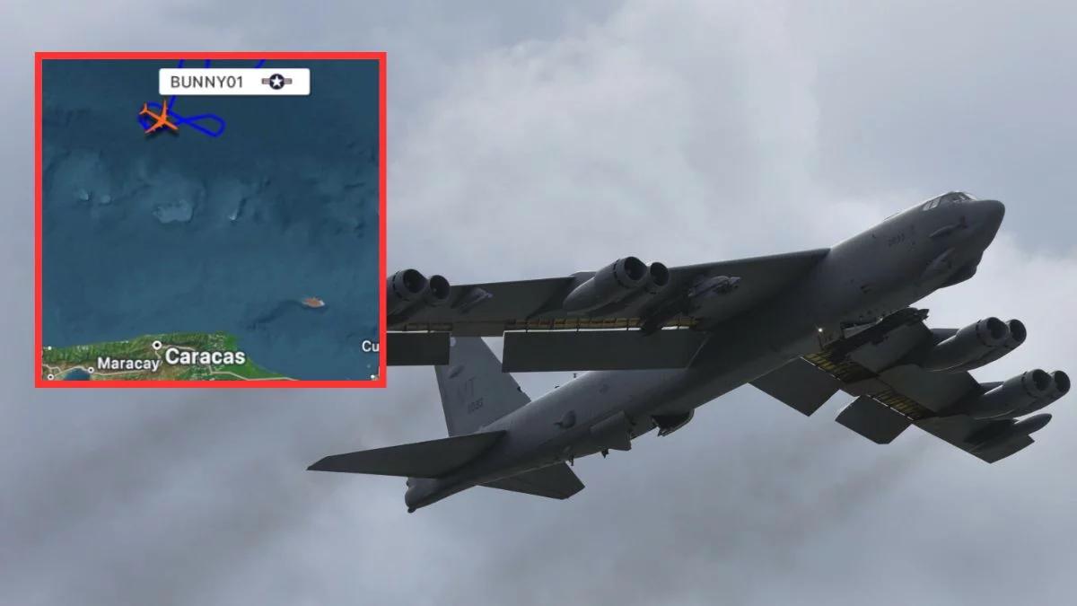 Trzy bombowce B-52 nad Morzem Karaibskim. USA wysyłają sygnał
