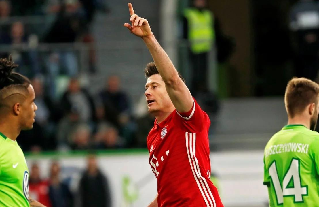 Bundesliga: Bayern Monachium efektownie przypieczętował mistrzostwo. Dwa gole Lewandowskiego