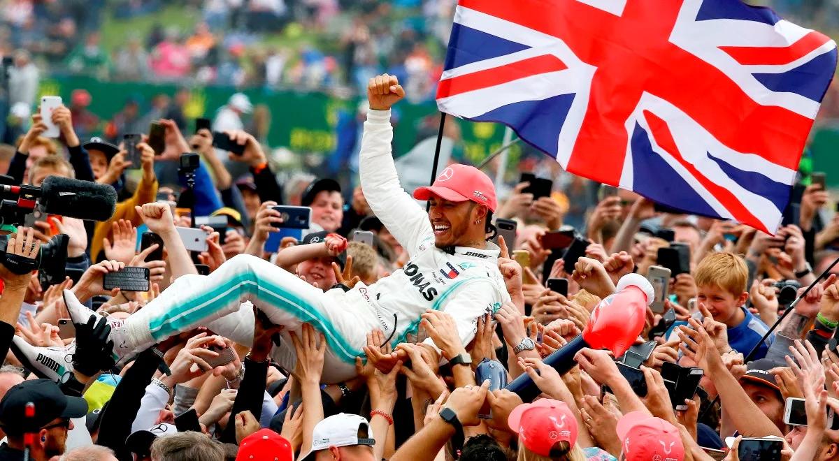 GP Wielkiej Brytanii: Hamilton znów najlepszy na Silverstone. Kubica piętnasty