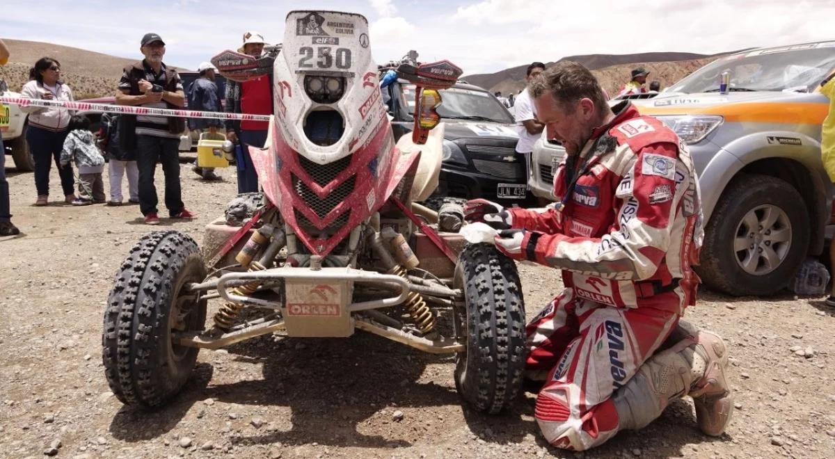 Dakar 2016: Sonik nie doczekał się pomocy kierowców i wycofuje się. "W końcu dopadł mnie pech" 