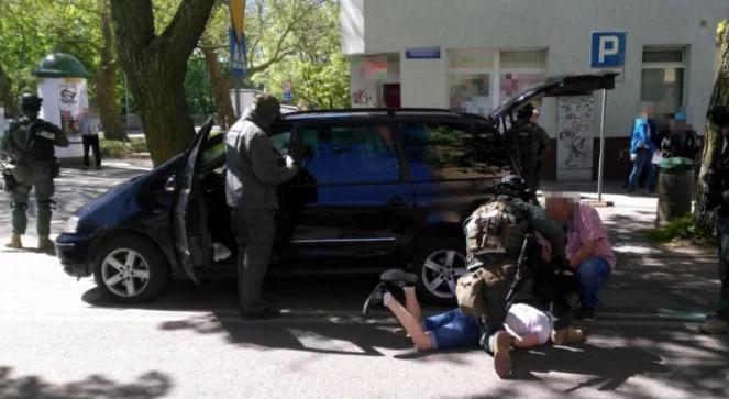 Akcja funkcjonariuszy CBŚP w Szczecinie. Rozbito gang narkotykowy