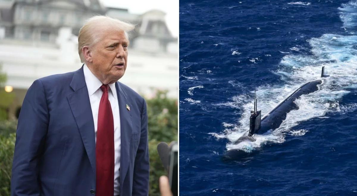 Podwodne okręty atomowe USA w pobliżu Rosji. Donald Trump potwierdza