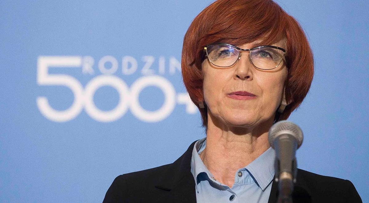 Elżbieta Rafalska: chcemy, aby każda rodzina mogła umieścić dziecko w żłobku