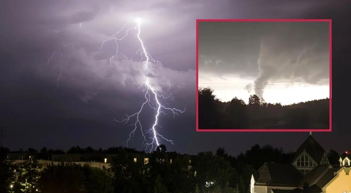 Trąby powietrzne, grad, podtopienia. Burzowy koszmar w Polsce
