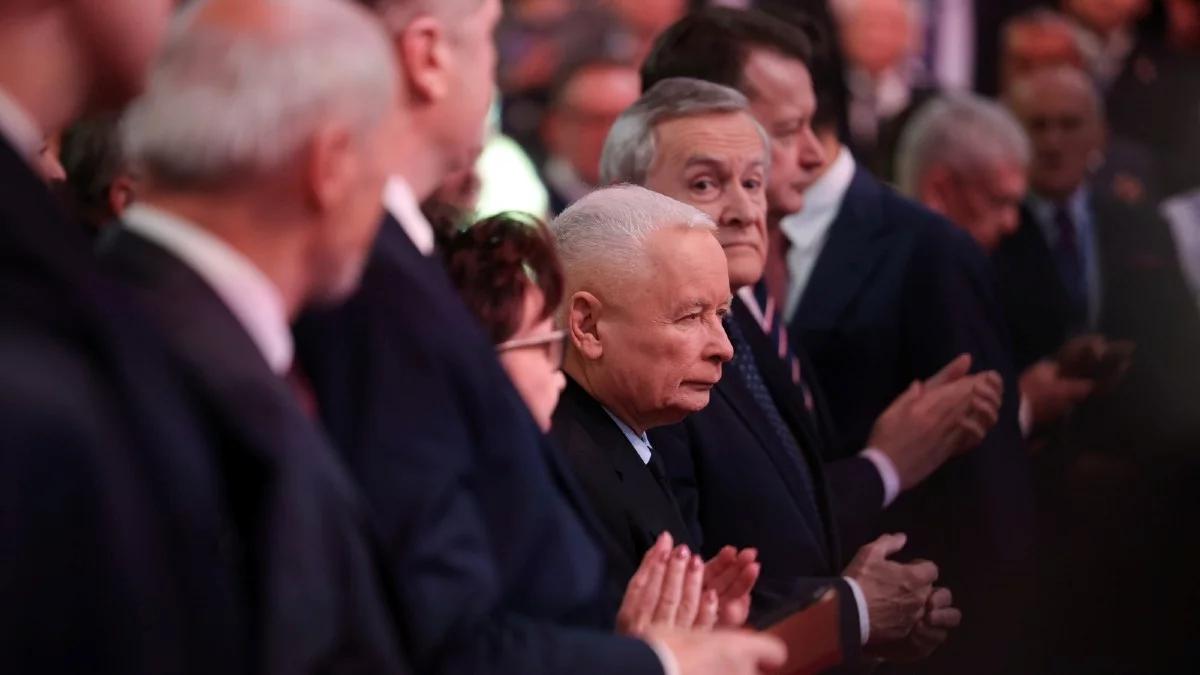 Kaczyński na konwencji PiS. "Szuka zagrożenia z Zachodu, a nie ze Wschodu"