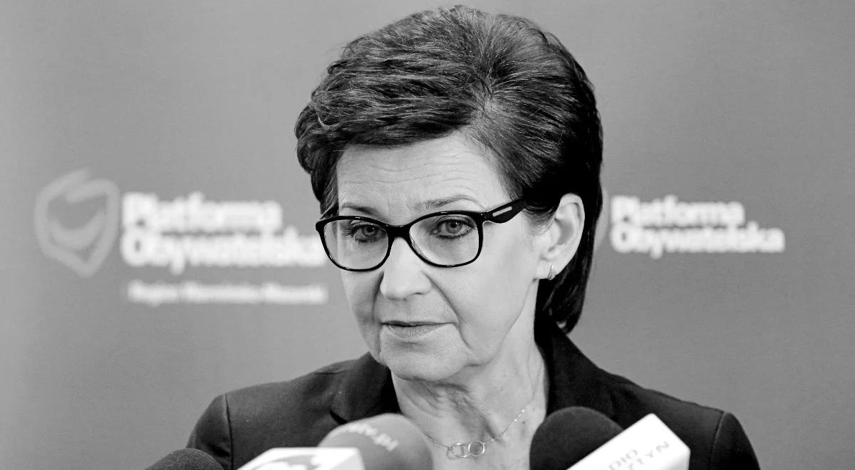 Nie żyje poseł PO Anna Wasilewska. Znamy datę i miejsce pogrzebu