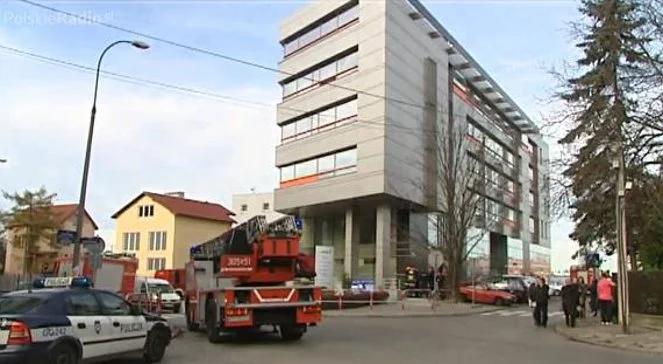 Kraków: ewakuacja pacjentów z kliniki medycznej