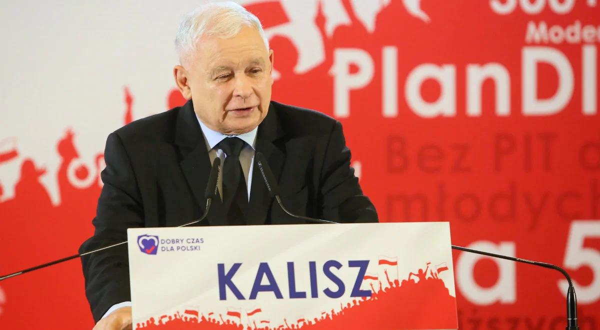 Prezes PiS w Kaliszu: naszym celem jest polska wersja państwa dobrobytu