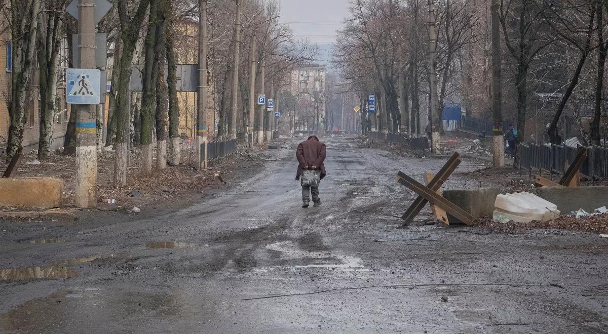 Trudna sytuacja w Bachmucie. ONZ alarmuje: organizacje humanitarne mają utrudniony dostęp do cywilów