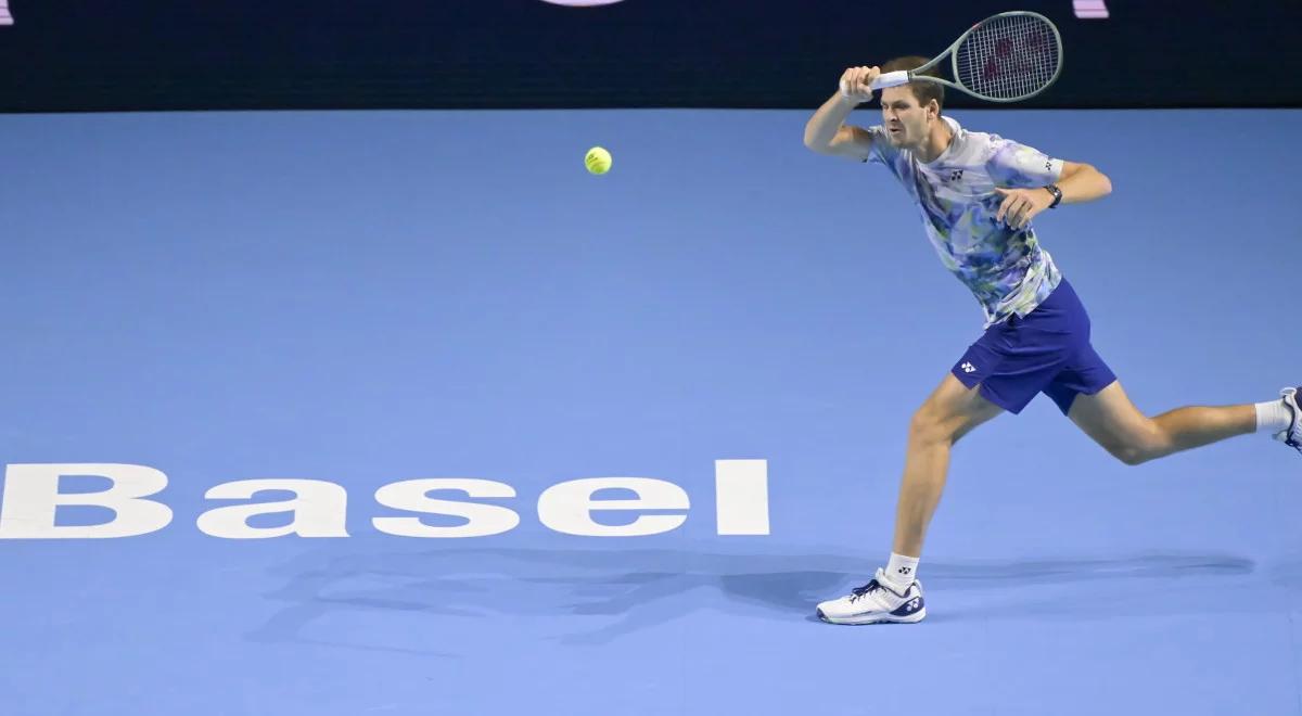 ATP Bazylea: Hubert Hurkacz - Felix Auger-Aliassime. Polak przegrał zacięty finał po dwóch tie-breakach 