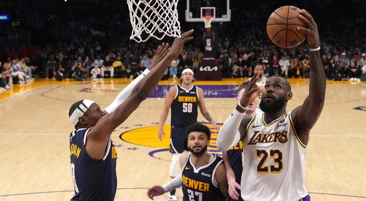 NBA. Lakers nie składają broni. "Jeziorowcy" przełamali fatalną passę w meczach z Nuggers