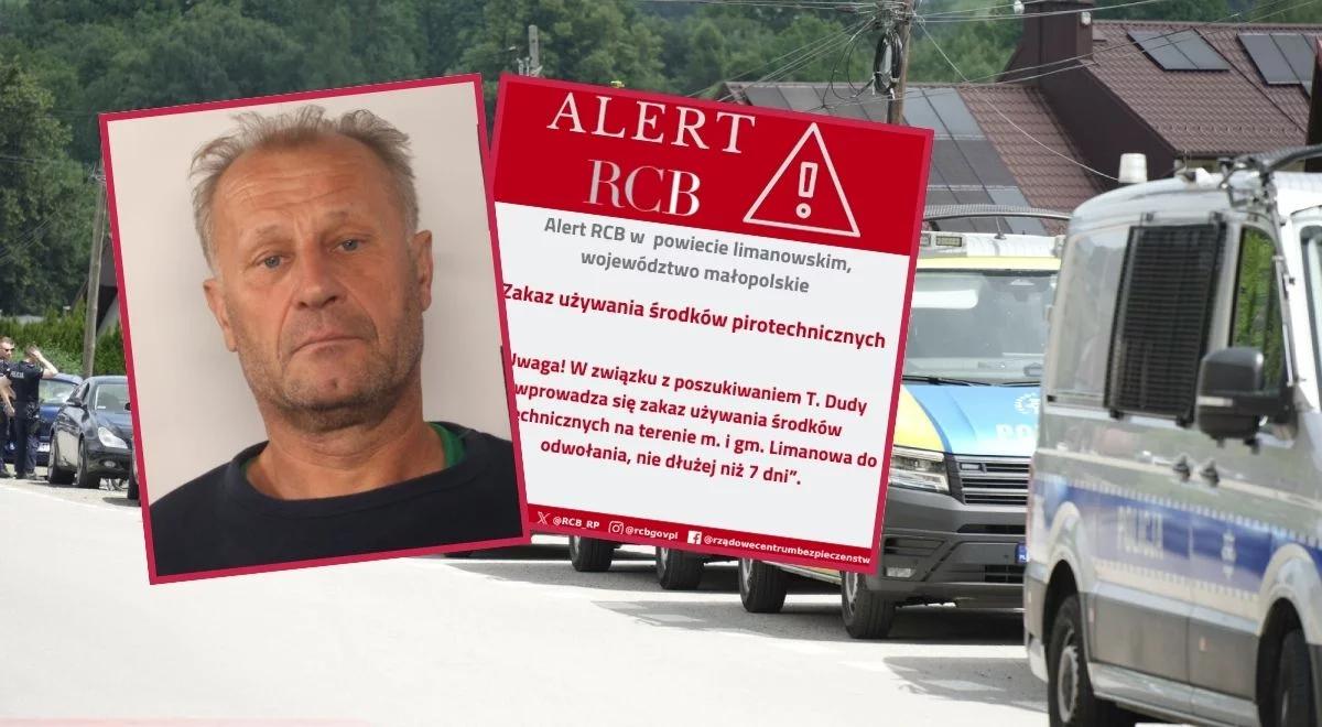 Alert RCB ws. Tadeusza Dudy. Służby wprowadzają zakaz