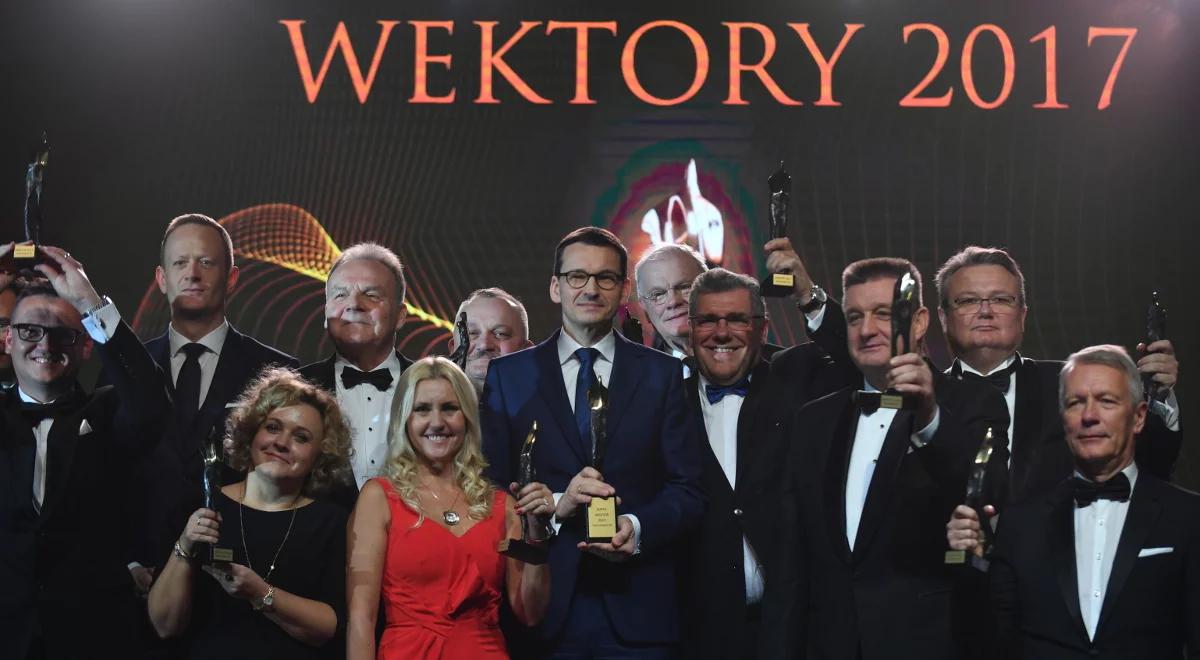 Premier Mateusz Morawiecki laureatem Super Wektora 2017