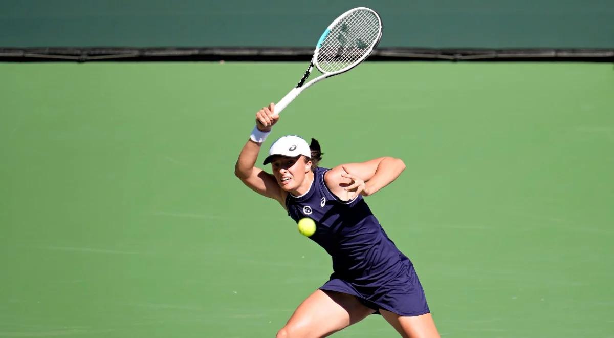 WTA Indian Wells: ćwierćfinał nie dla Świątek. Ostapenko po raz drugi lepsza od Polki