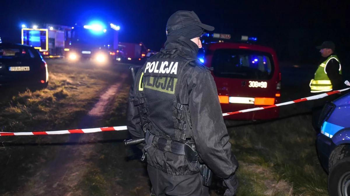 Samolot wpadł do jeziora na Śląsku. Trwa akcja służb