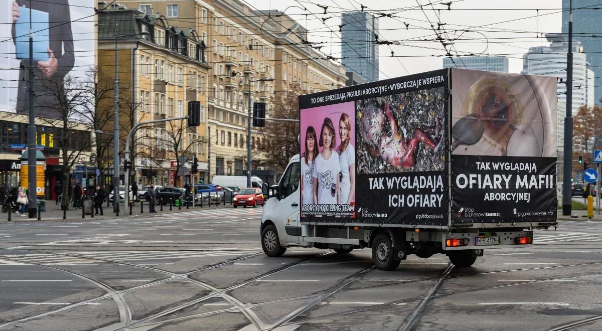 Jest wniosek o unieważnienie uchwały ws. furgonetek pro-life. "Narusza prawo do wyrażania poglądów"