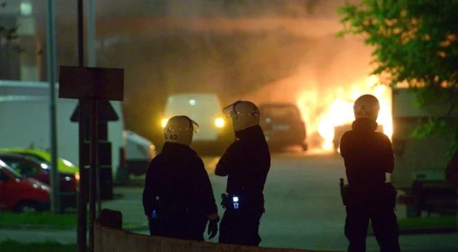 Starcia emigrantów z policją w Sztokholmie