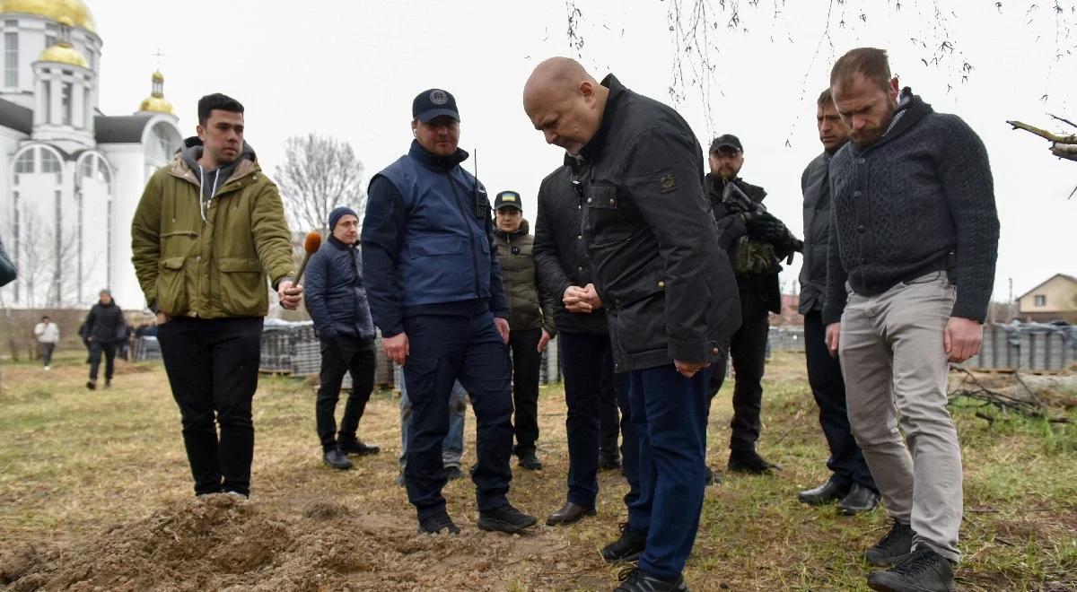 Prokurator MTK w Buczy. Przyznał, że na Ukrainie doszło do zbrodni