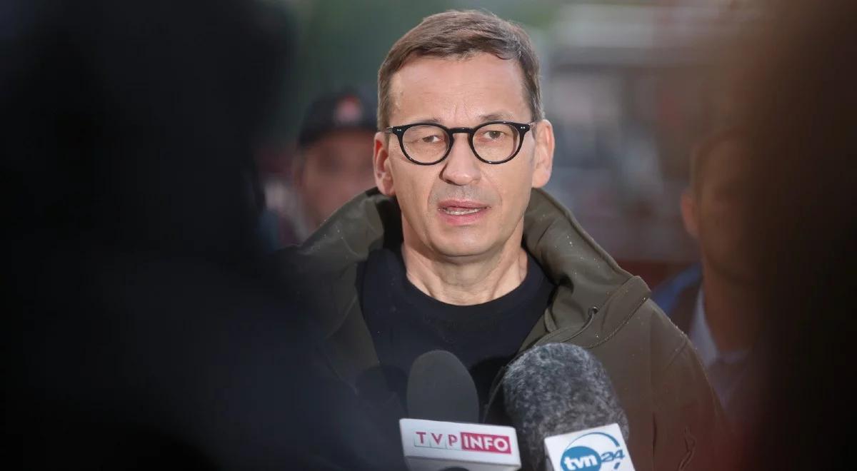 Powódź błyskawiczna w Małopolsce. Premier: rząd pomoże w likwidacji skutków