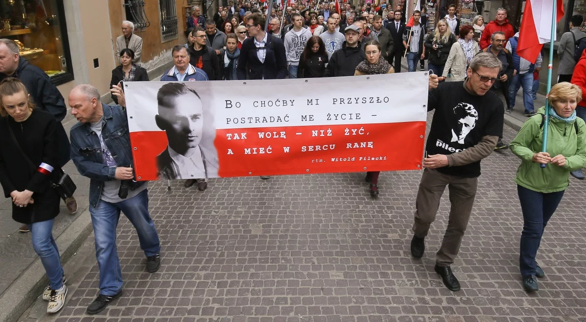 Marsz Rotmistrza Pileckiego. "Jego dziedzictwo jest nadal aktualne"