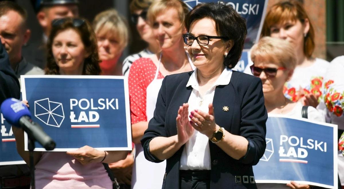 "Potężny program na wiele, wiele lat". Elżbieta Witek o Polskim Ładzie