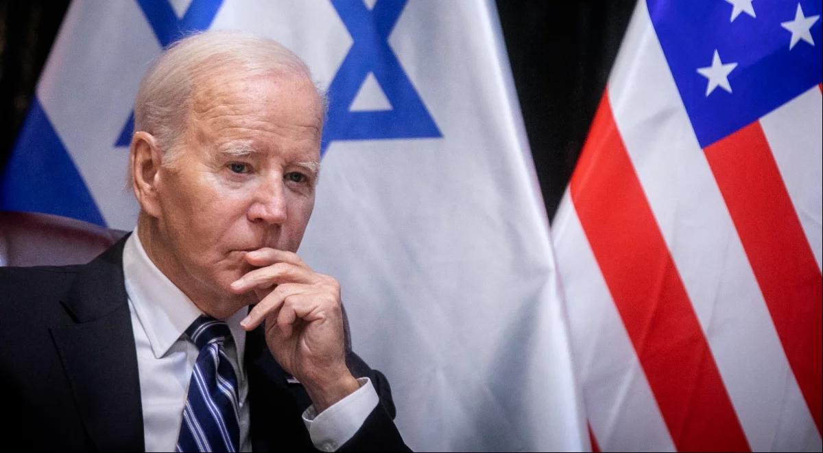 "Zrobili to, aby podważyć normalizację stosunków z Arabią Saudyjską". Biden o ataku Hamasu na Izrael