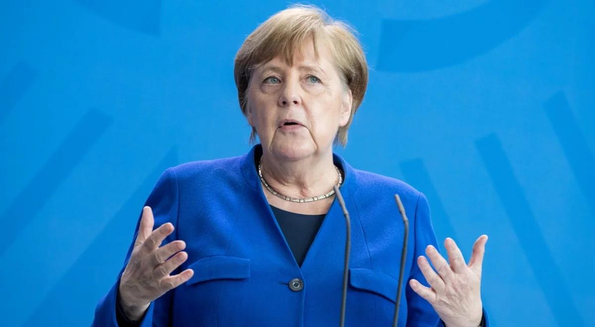 Angela Merkel chce większego budżetu UE w związku z koronawirusem