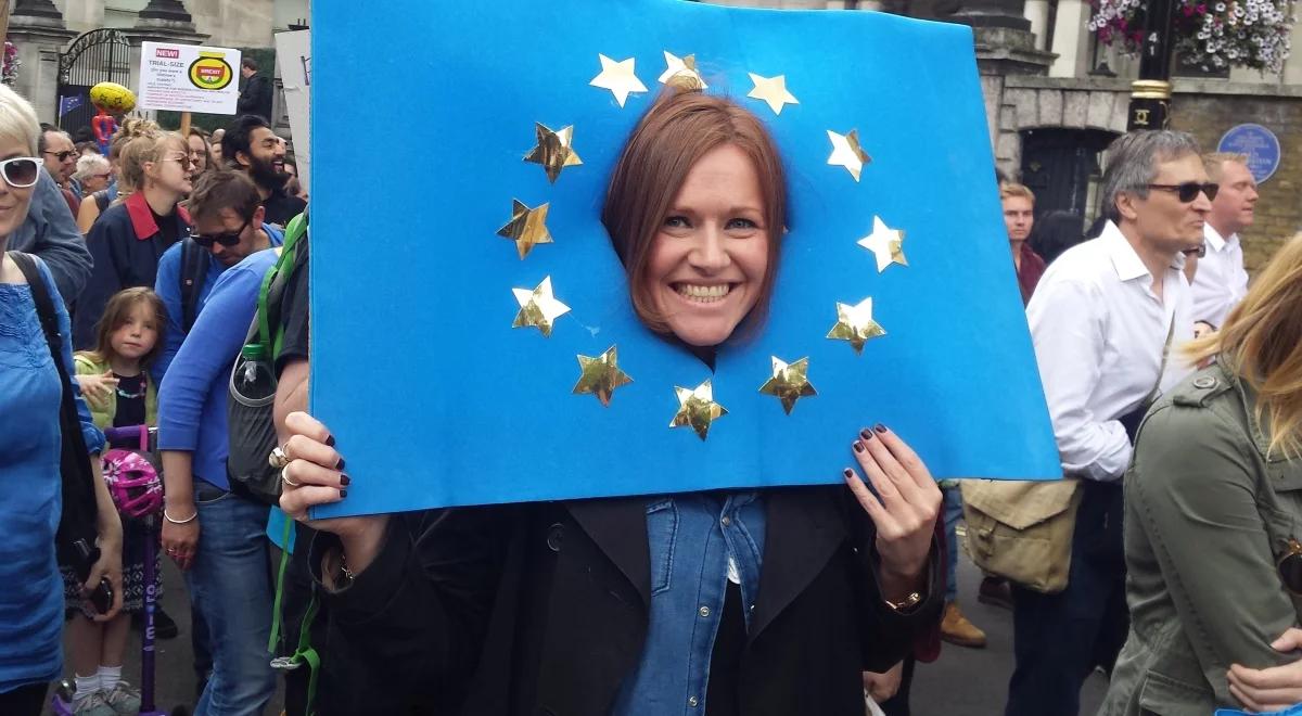 "Zostańmy, Brexit to szaleństwo". Wiec w Londynie