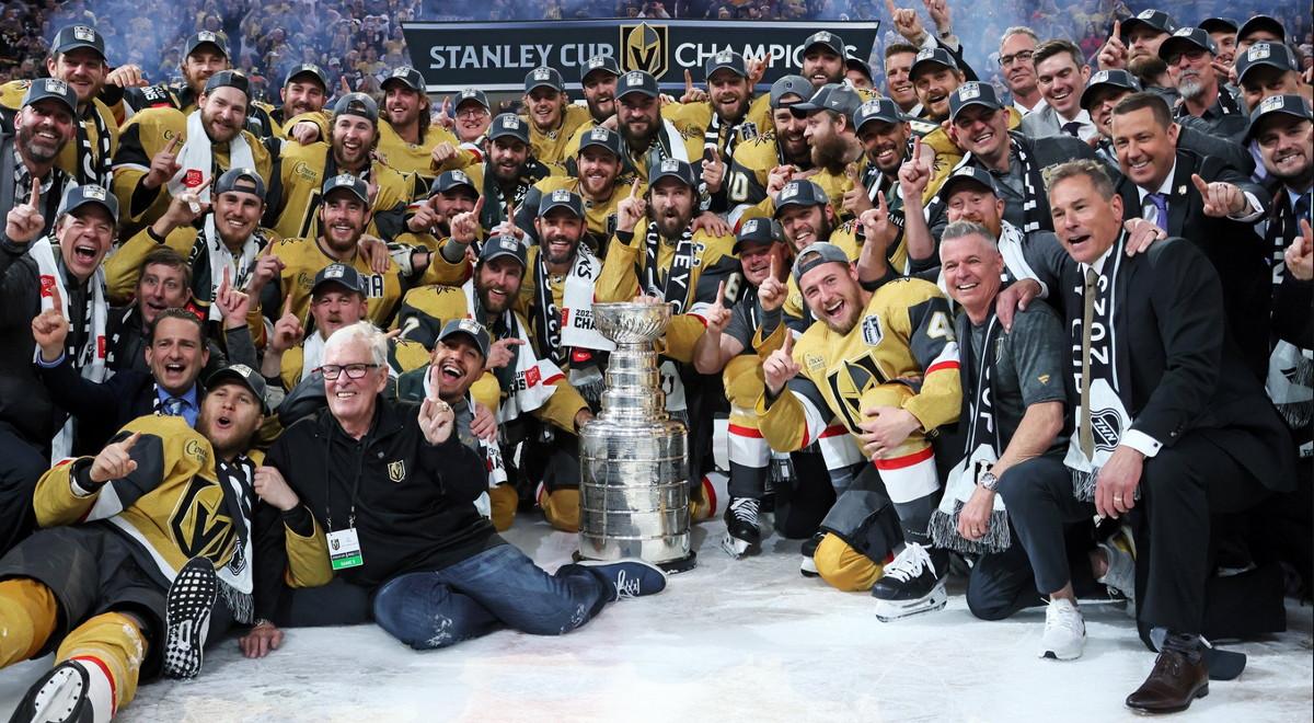 NHL: Vegas Golden Knights z Pucharem Stanleya. Istnieją zaledwie sześć lat 