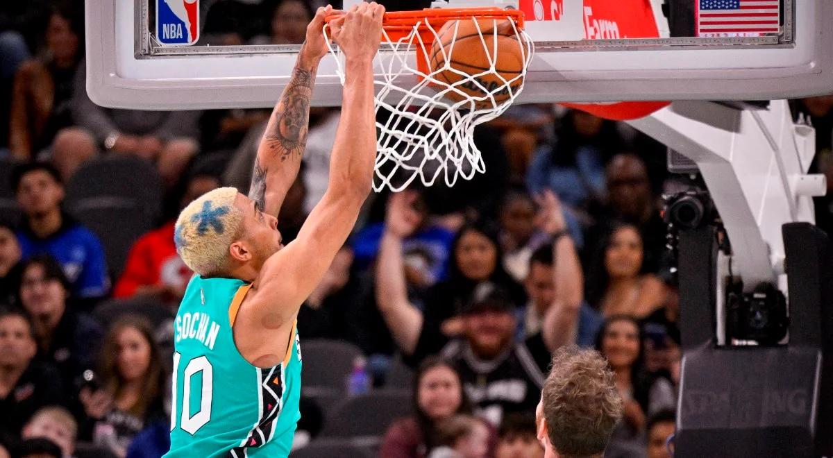 NBA: Jeremy Sochan kontuzjowany. Występ w NBA All-Star Weekend zagrożony